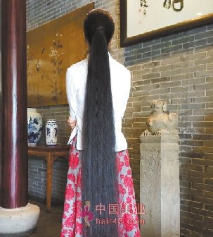 浙江台州长发女朱玲玲1.5米长发回顾