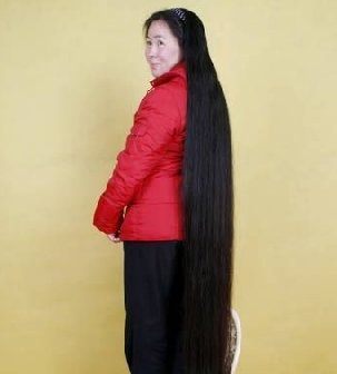 湖南永州蓝山长发女欧阳玉菊2.8米长发回顾