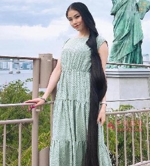 日本超级长发女Rin Kambe 1.78米长发美照450张大赏
