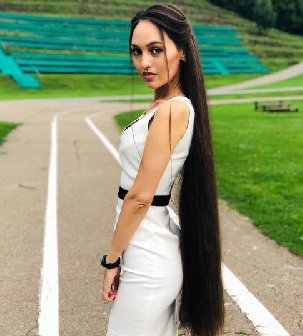 俄罗斯长发女Alina Safieva及腿长发图片96张