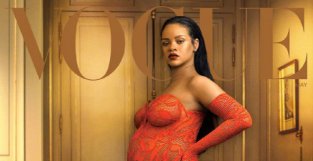 rihanna美版VOGUE五月刊封面