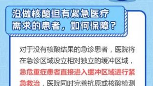 图解 | 关于发热、急诊等患者就医问题，解答看这里→